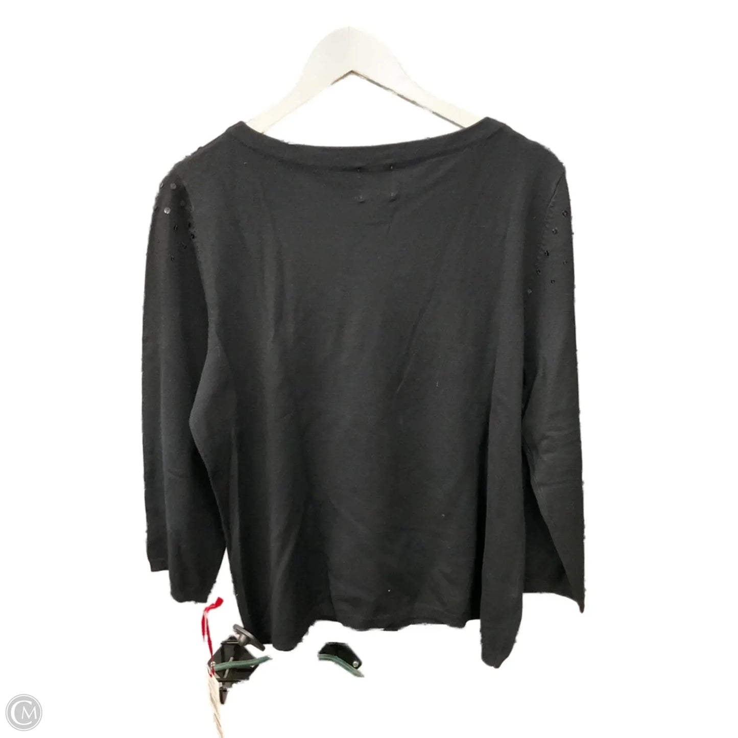 Top 3/4 Sleeve By Ruby Rd In Black, Size: Xl