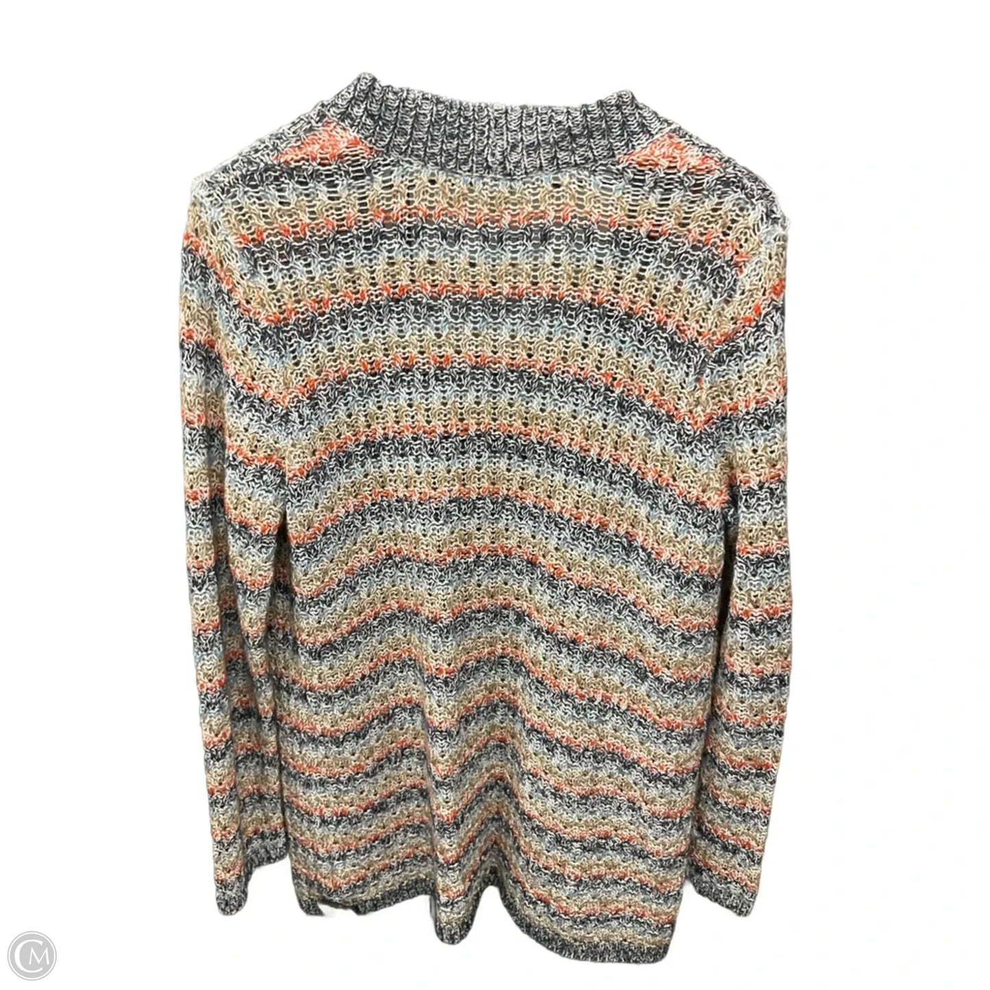 Sweater Cardigan By Coldwater Creek In Multi-colored, Size: Xl