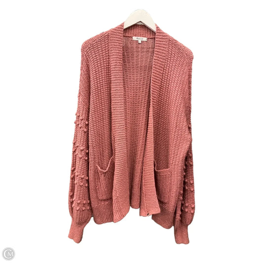 Sweater Cardigan By Madewell In Pink, Size: S