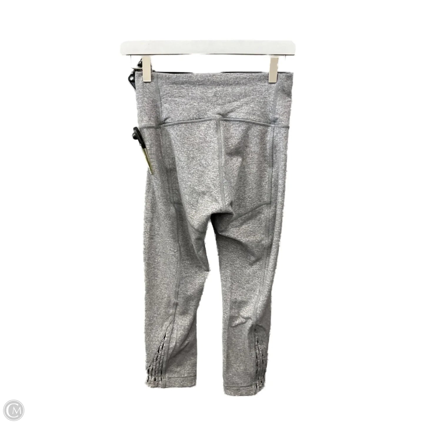 Athletic Leggings Capris By Lululemon In Grey, Size: S