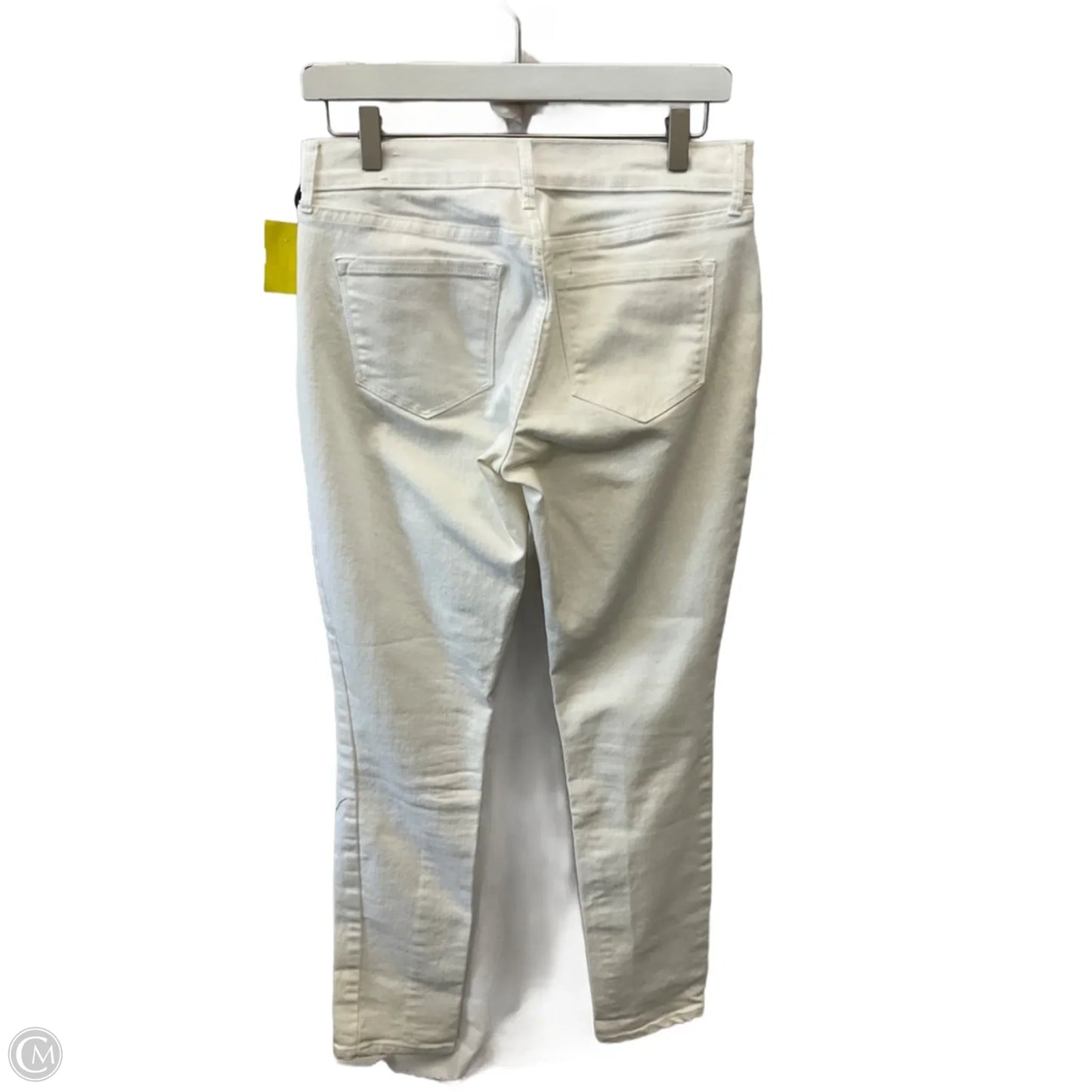 Jeans Skinny By Old Navy In White, Size: 4