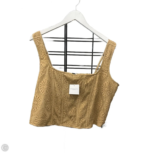 Tank Top By American Eagle In Beige, Size: Xxl