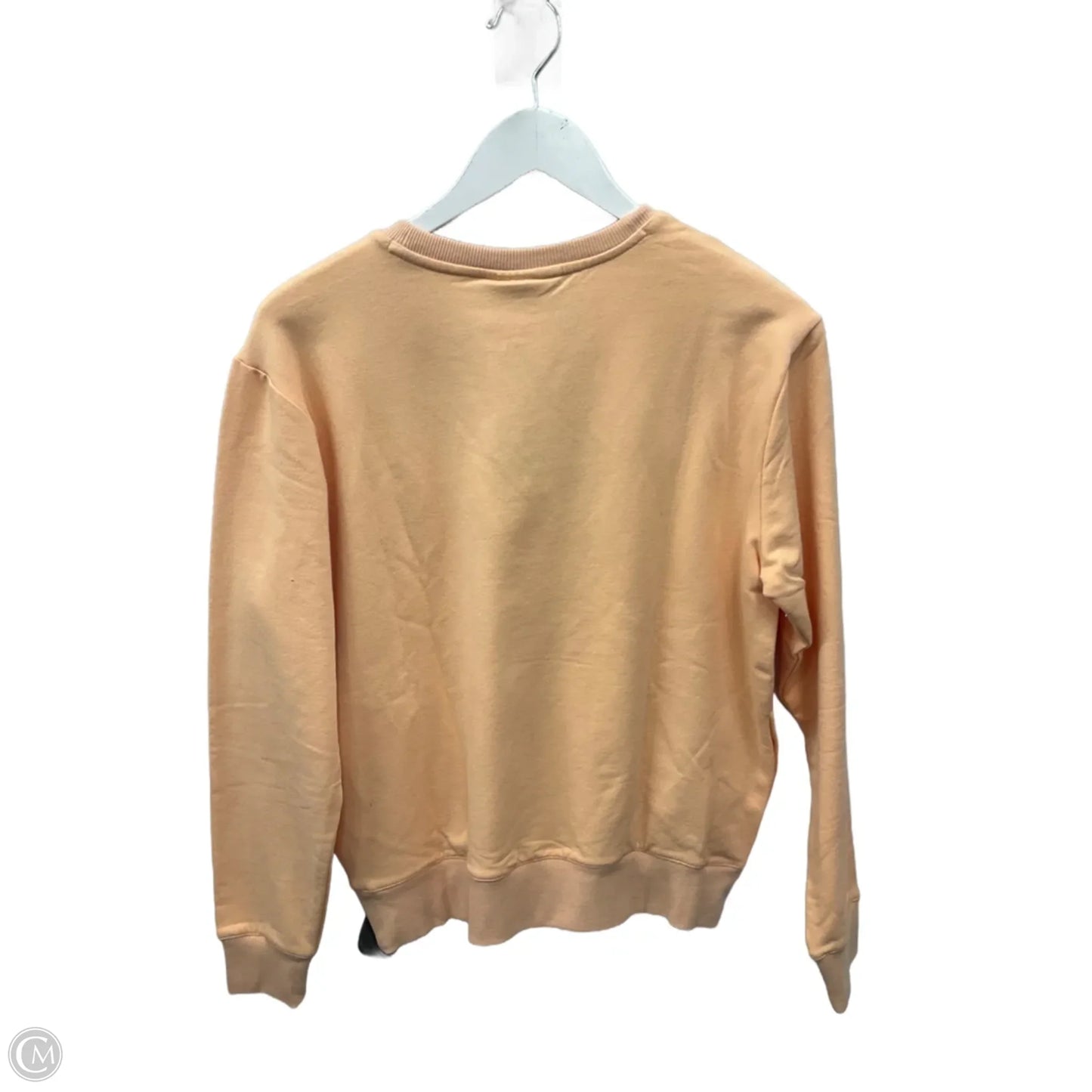 Sweatshirt Crewneck By Fila In Peach, Size: S