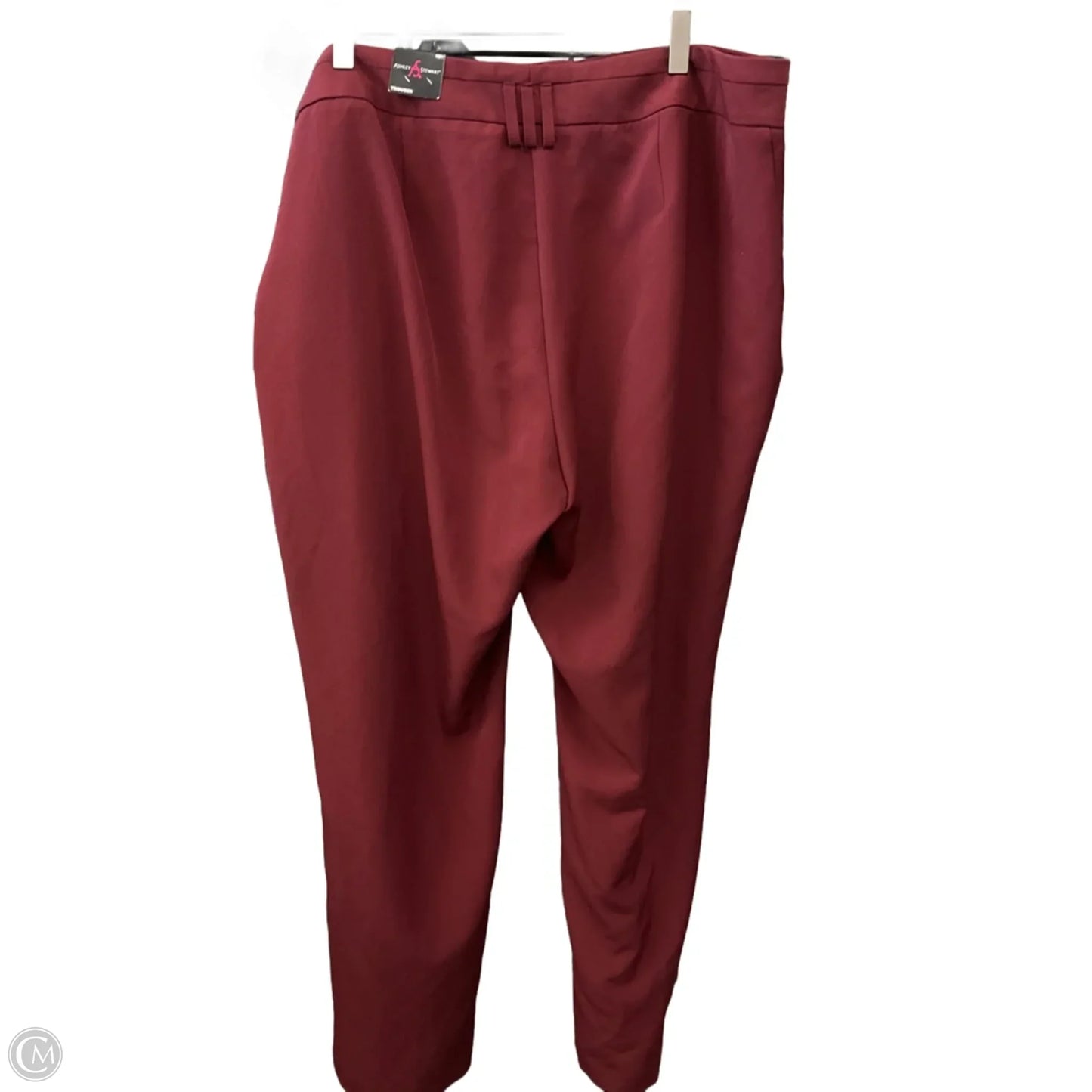 Pants Dress By Ashley Stewart In Maroon, Size: 18