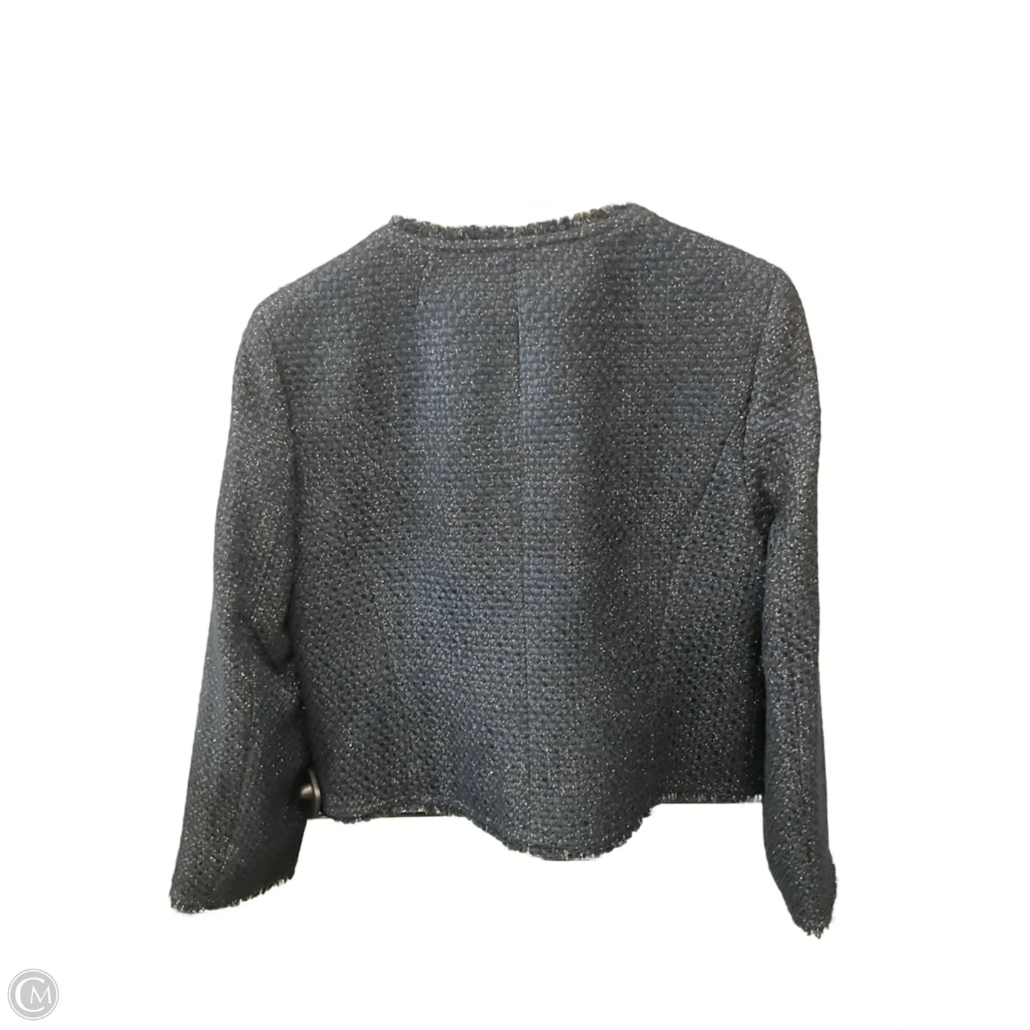 Blazer By J. Crew In Black & Blue, Size: M