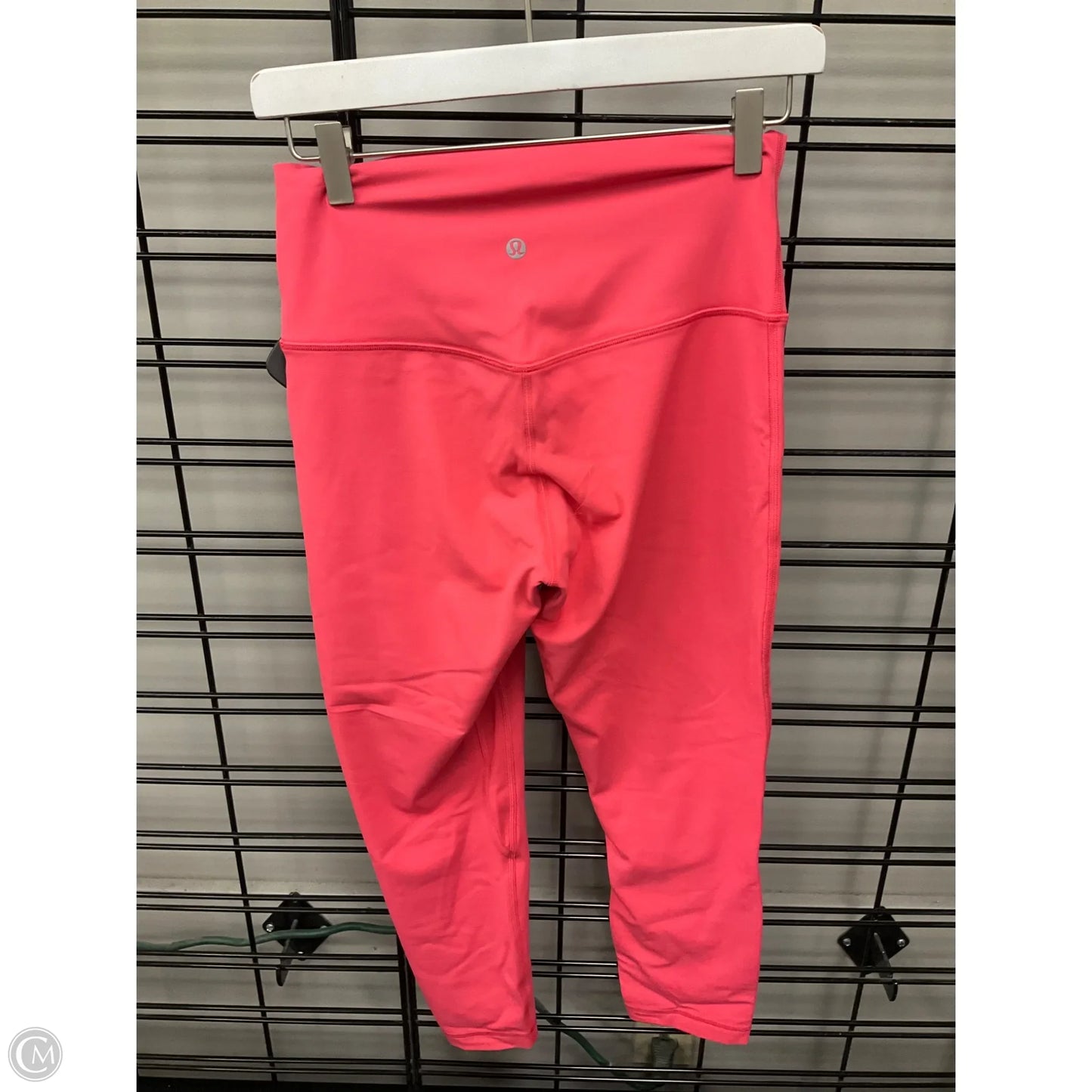 Athletic Capris By Lululemon In Coral, Size: 8
