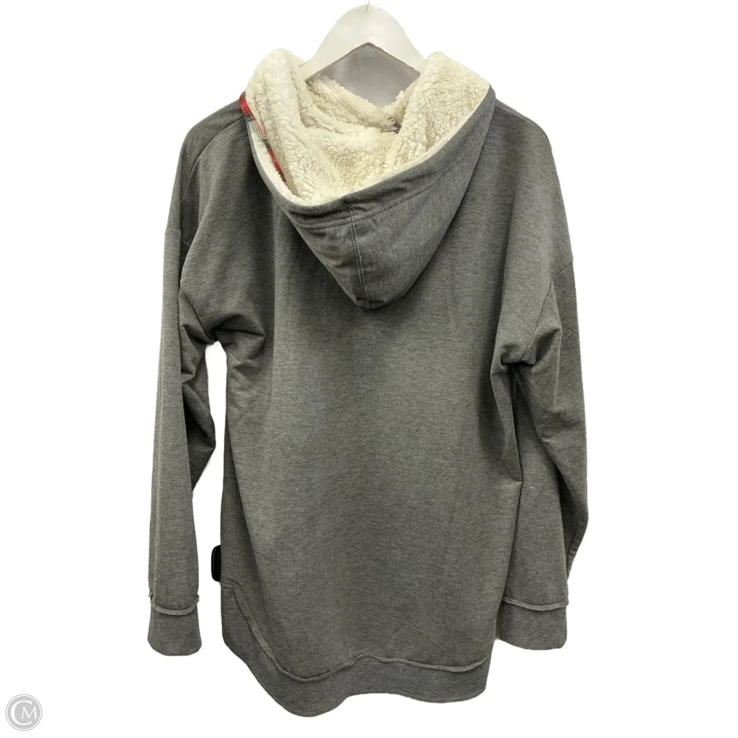 Top Long Sleeve By Maurices In Grey, Size: L