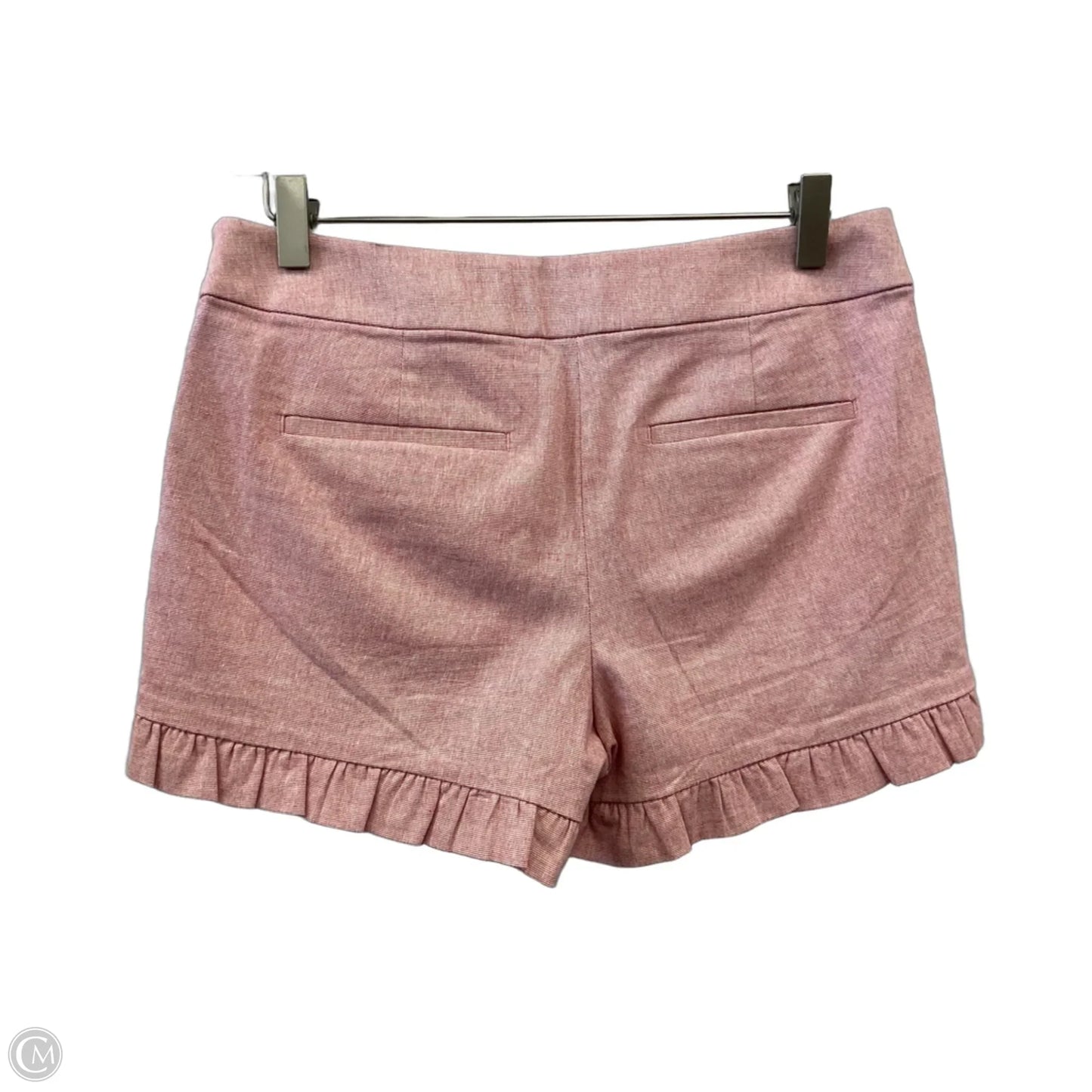 Shorts By Loft In Pink & White, Size: 0