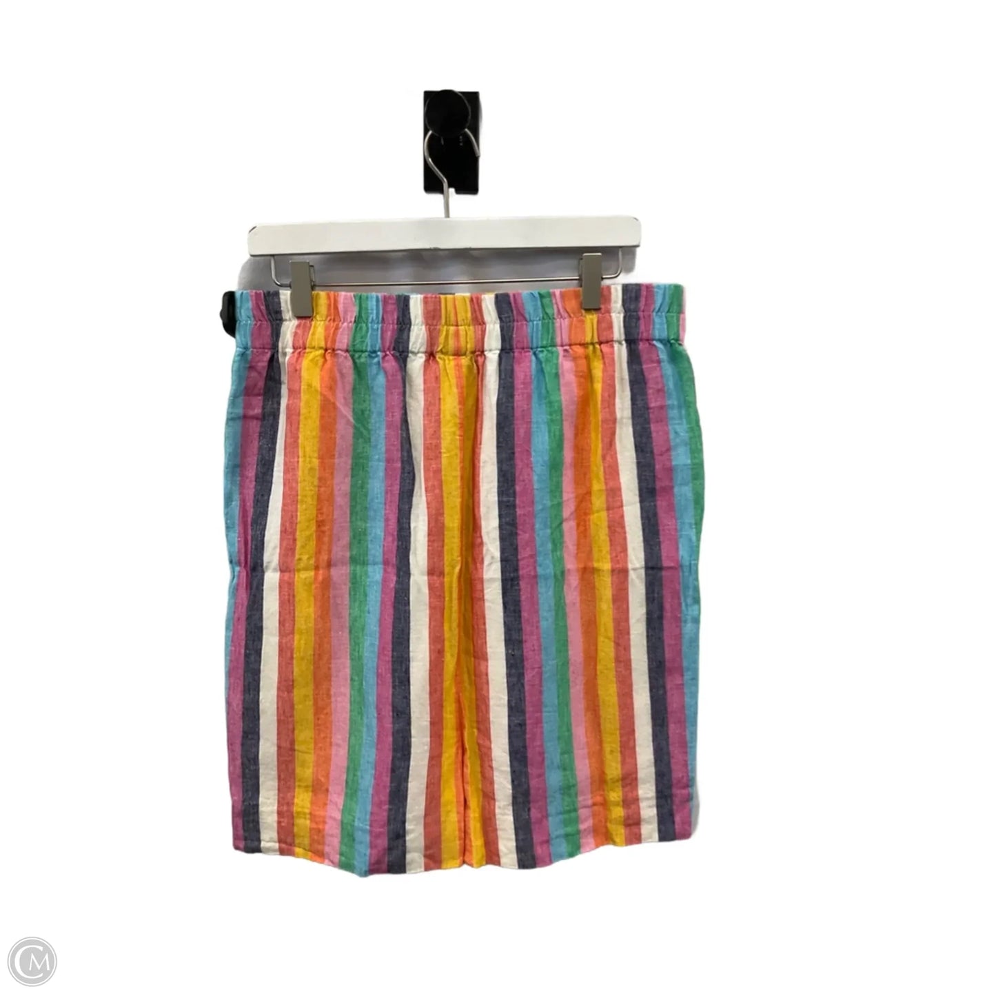 Skirt Mini & Short By J. Crew In Striped Pattern, Size: M