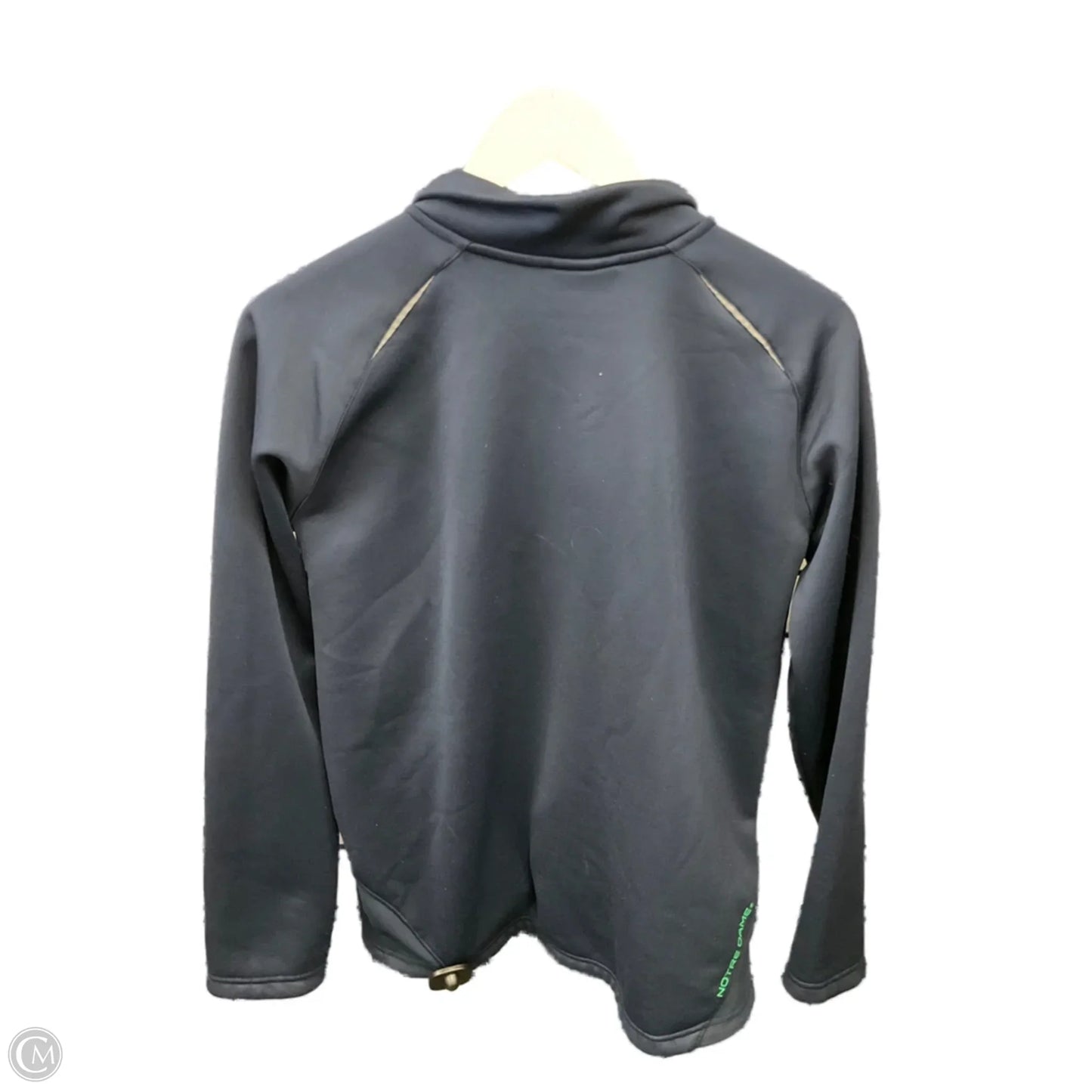 Athletic Sweatshirt Collar By Adidas In Navy, Size: L