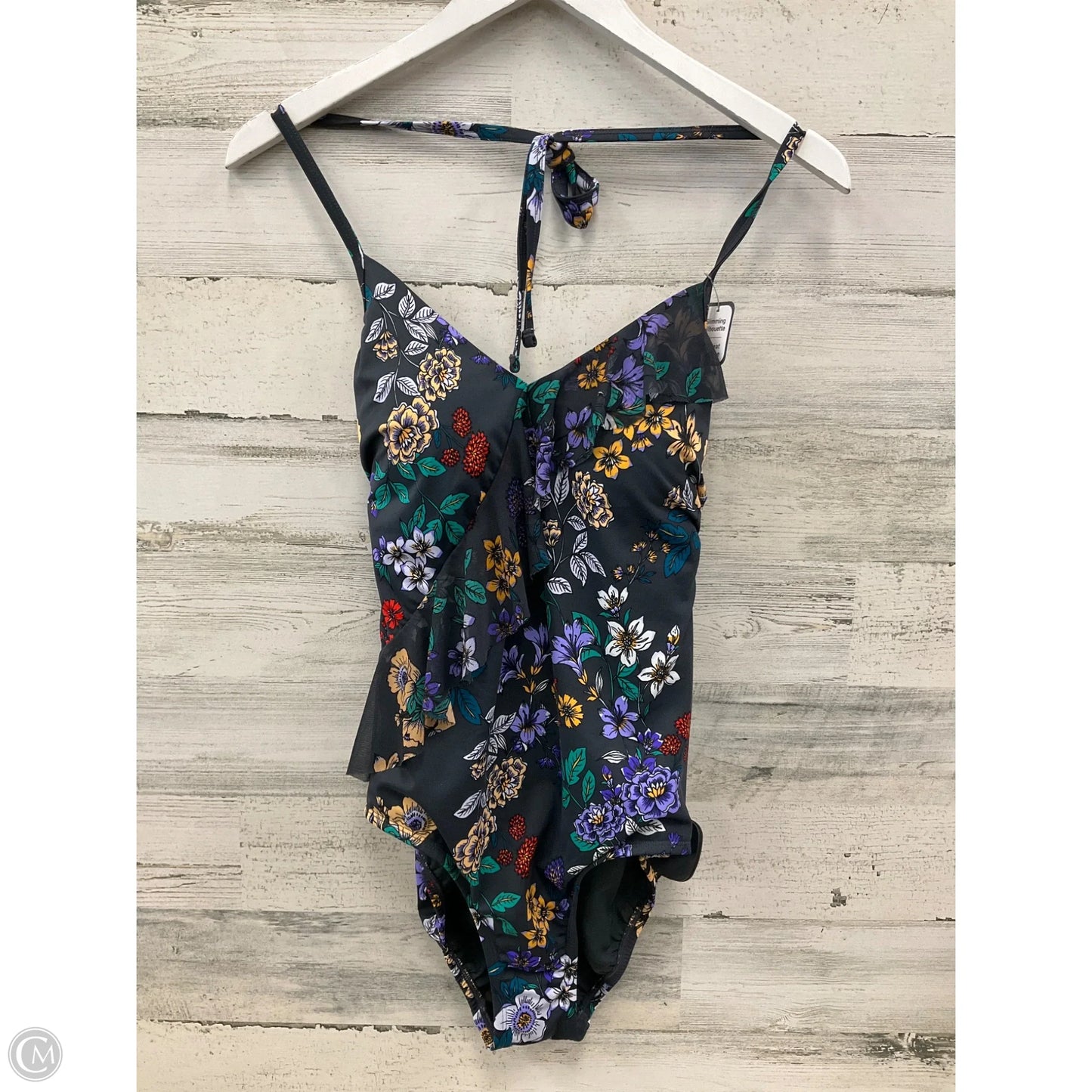 Swimsuit By Time And Tru In Grey, Size: M