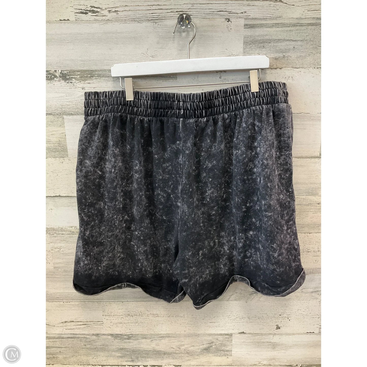 Shorts By Zenana Outfitters In Grey, Size: 3x