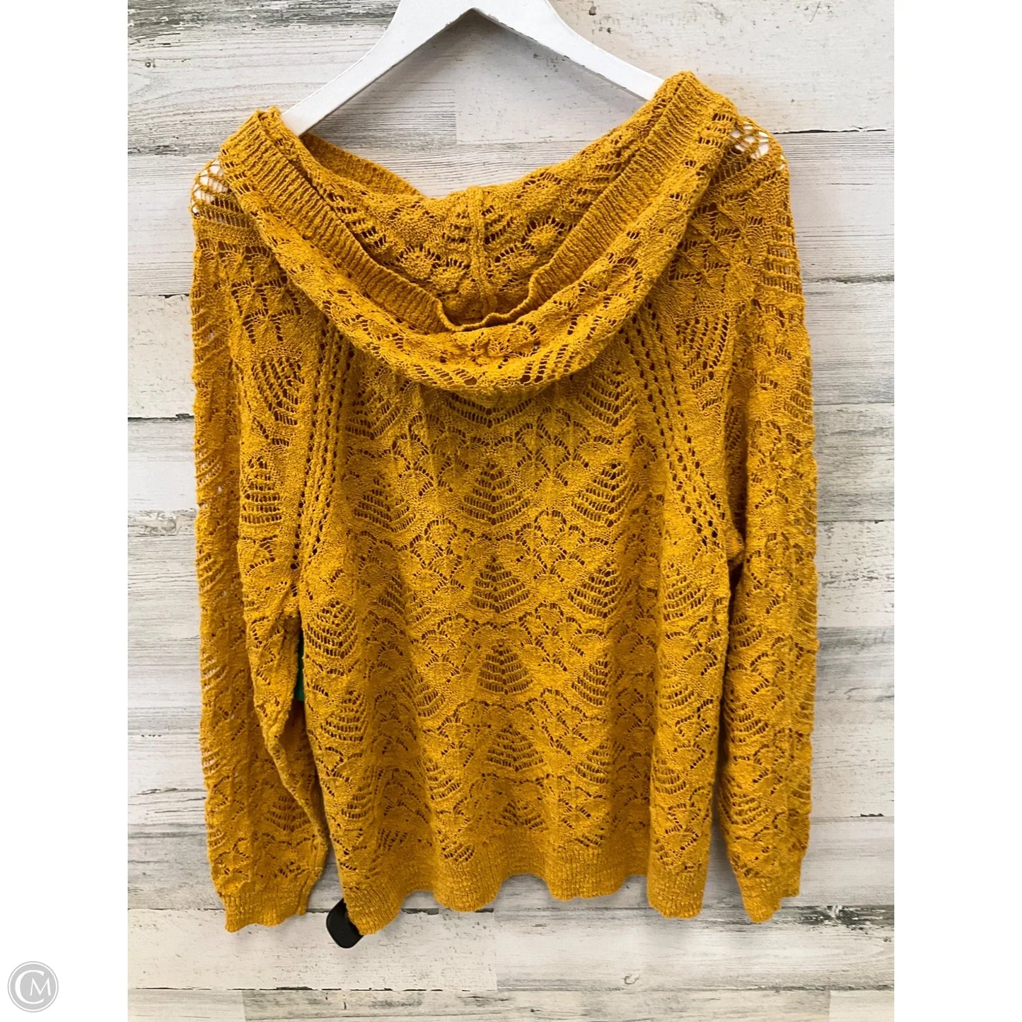 Sweater By Torrid In Gold, Size: 1x