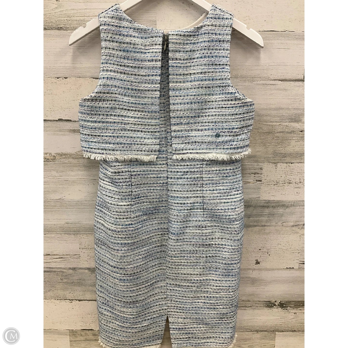 Dress Casual Short By Ann Taylor In Blue & Green, Size: Sp