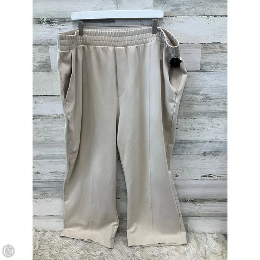 Athletic Pants By Old Navy In Cream, Size: 3x