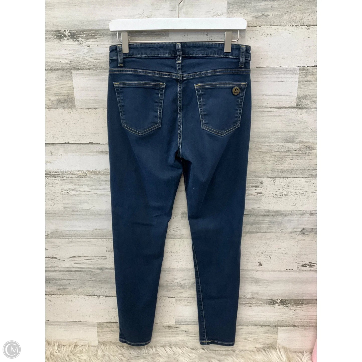 Jeans Skinny By Michael By Michael Kors In Blue Denim, Size: 6