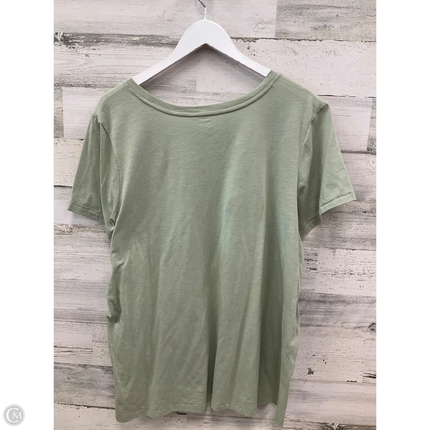 Top Short Sleeve By Lane Bryant In Green, Size: 3x