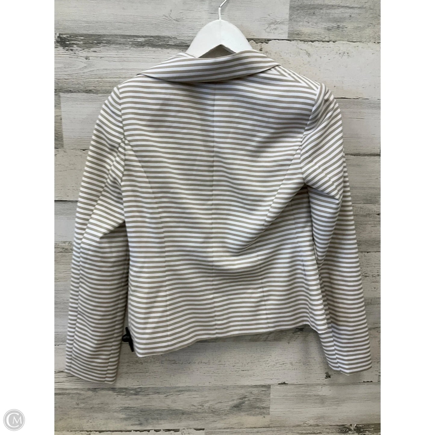 Blazer By Calvin Klein In Striped Pattern, Size: Xs