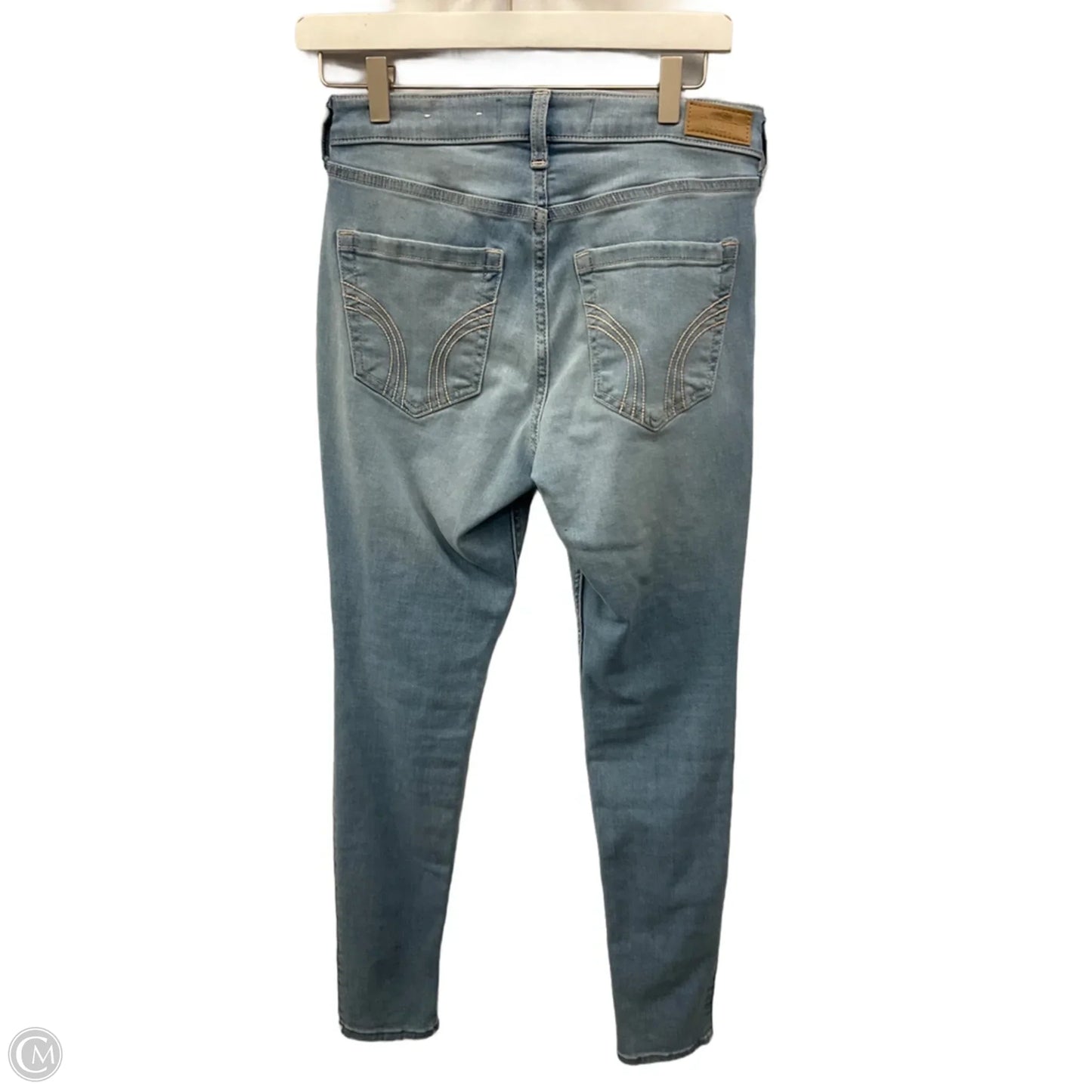 Jeans Skinny By Hollister In Blue Denim, Size: 6