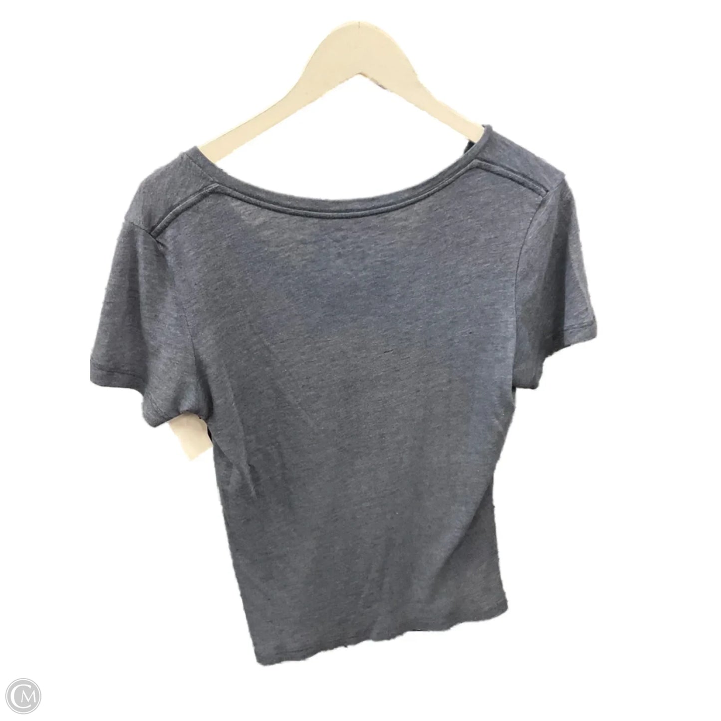 Athletic Top Short Sleeve By Clothes Mentor In Blue, Size: L