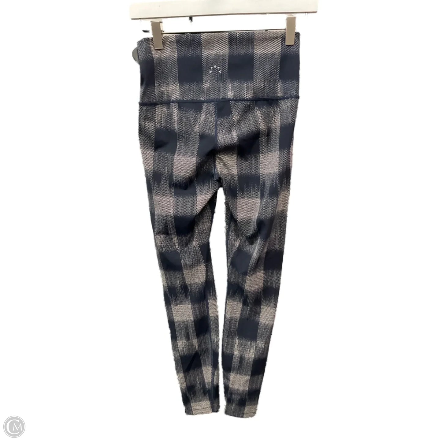 Athletic Leggings By Varley In Blue & White, Size: S