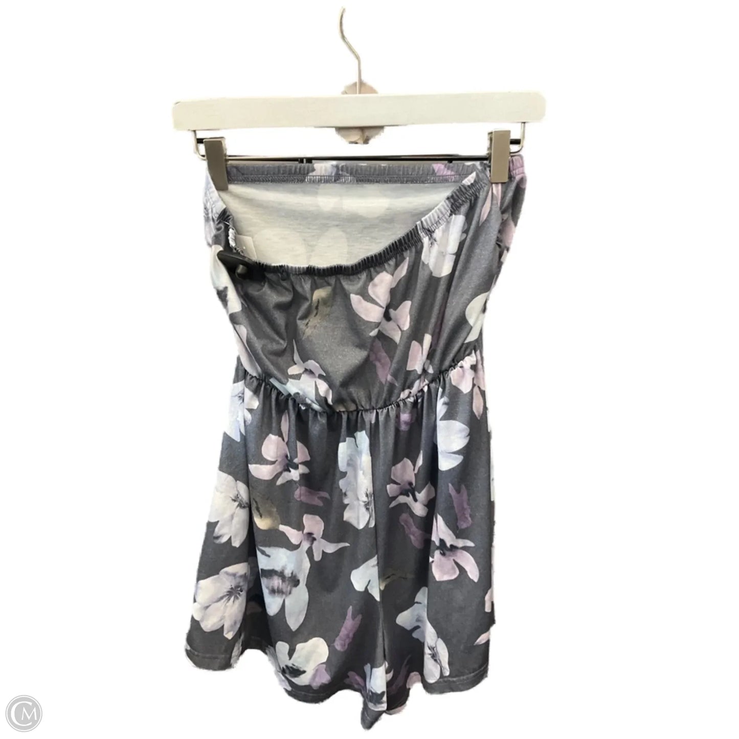 Romper By Clothes Mentor In Grey, Size: M