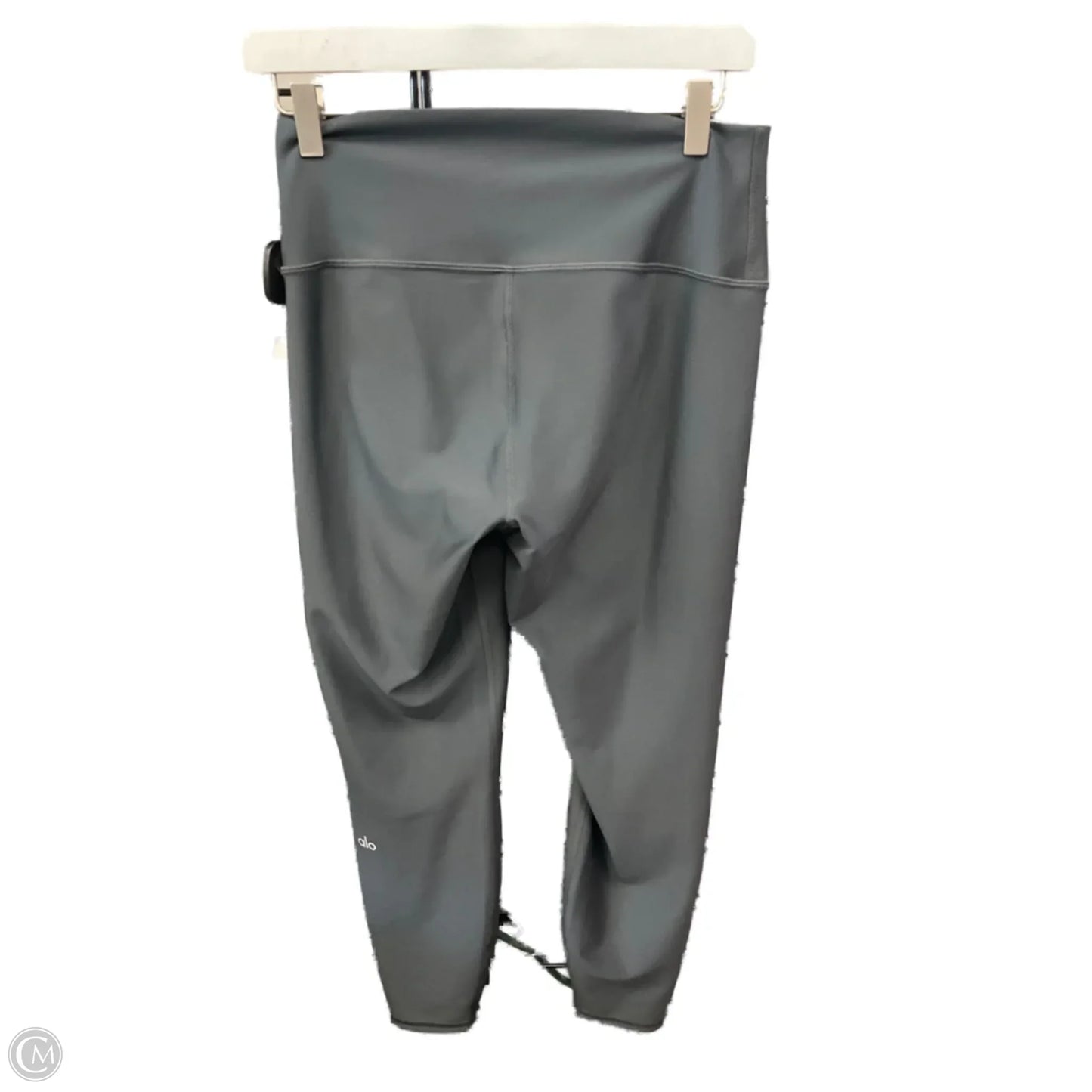 Athletic Leggings Capris By Alo In Grey, Size: L