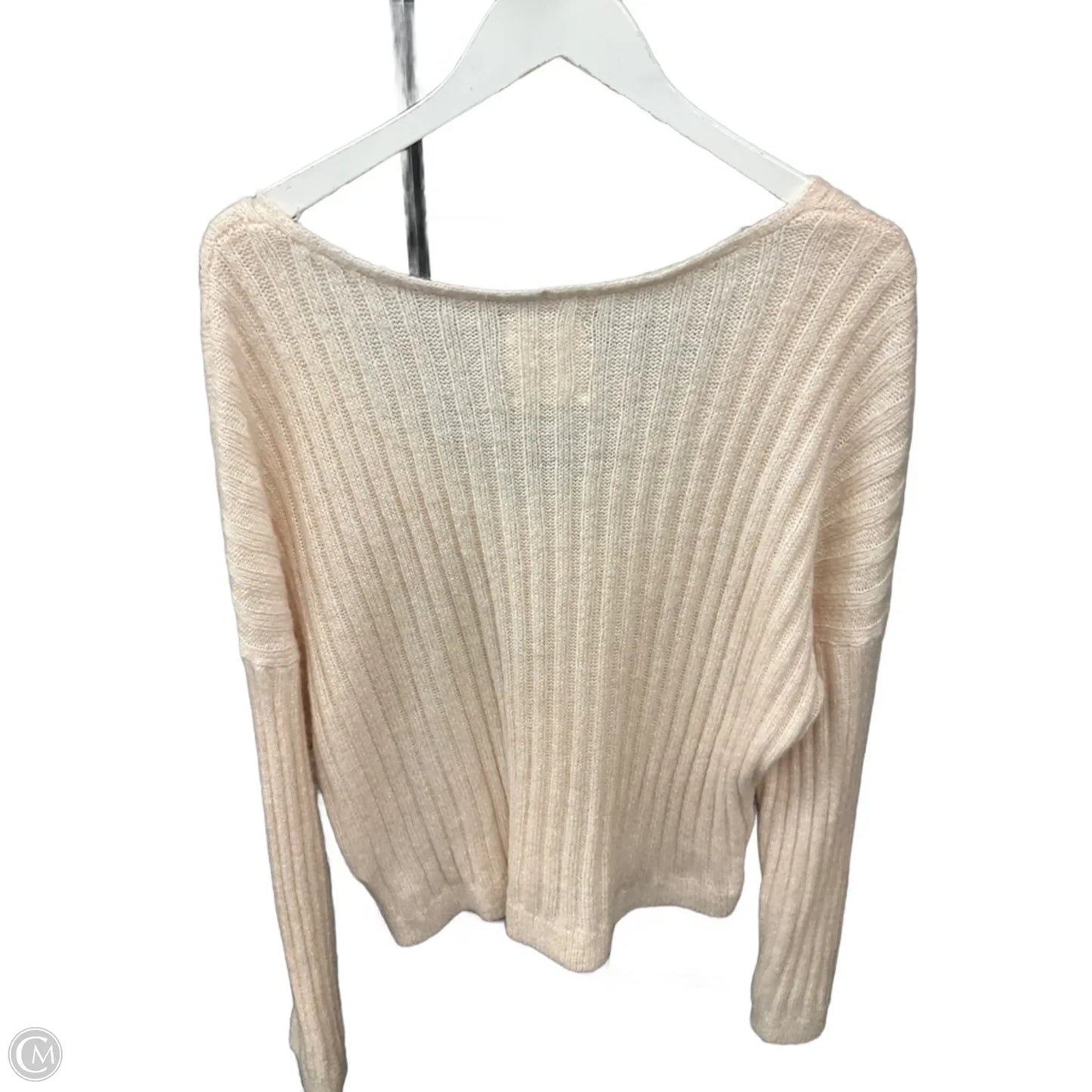 Sweater By Abercrombie And Fitch In Peach, Size: Xl