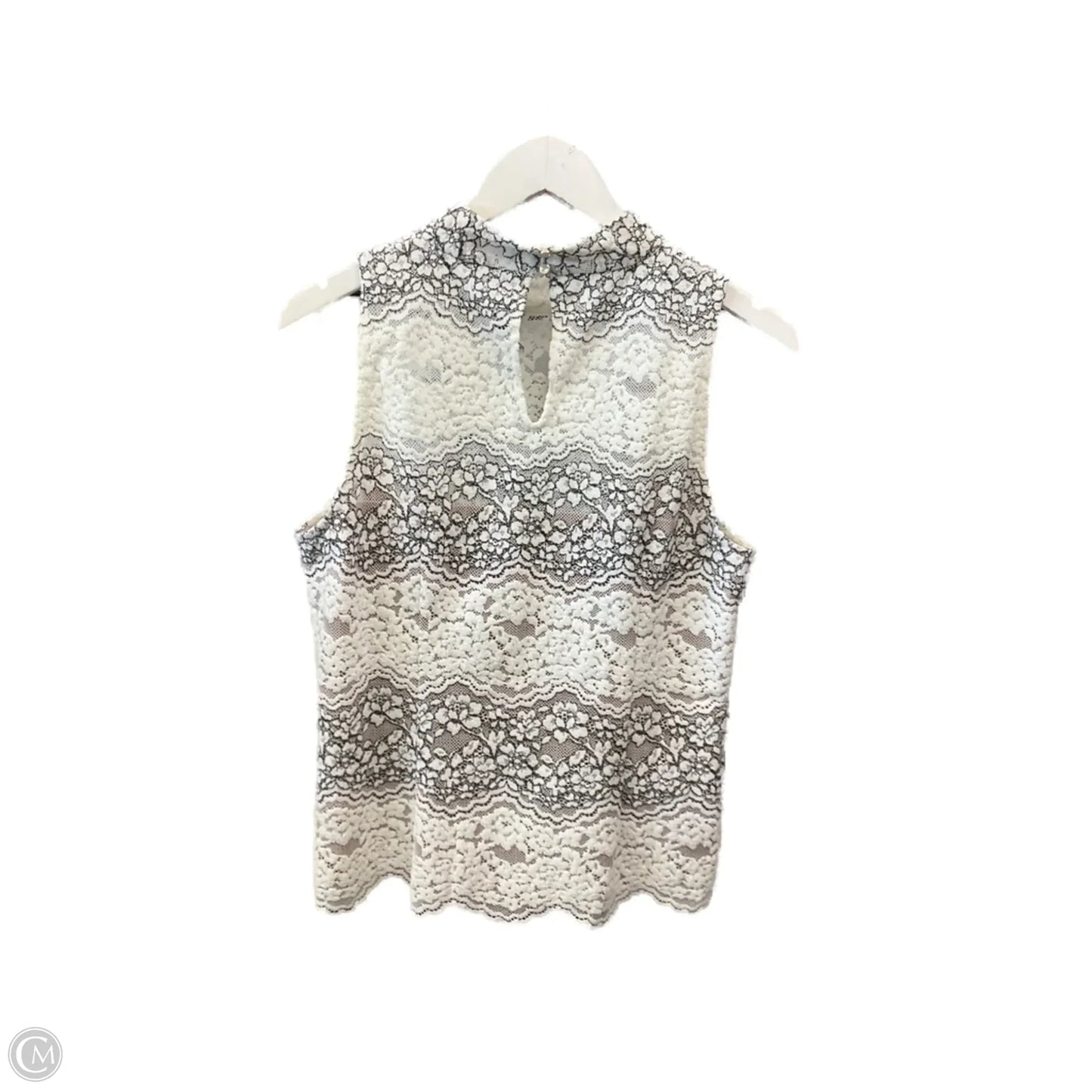 Top Sleeveless By White House Black Market In White, Size: L