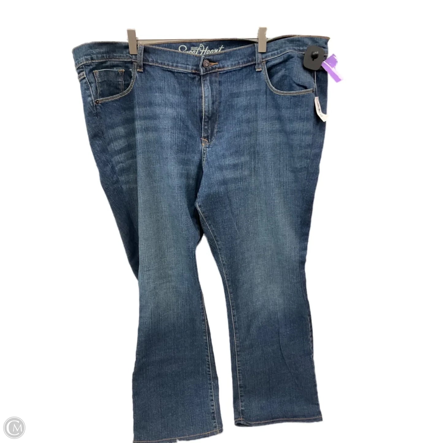 Jeans Boot Cut By Old Navy In Blue Denim, Size: 20