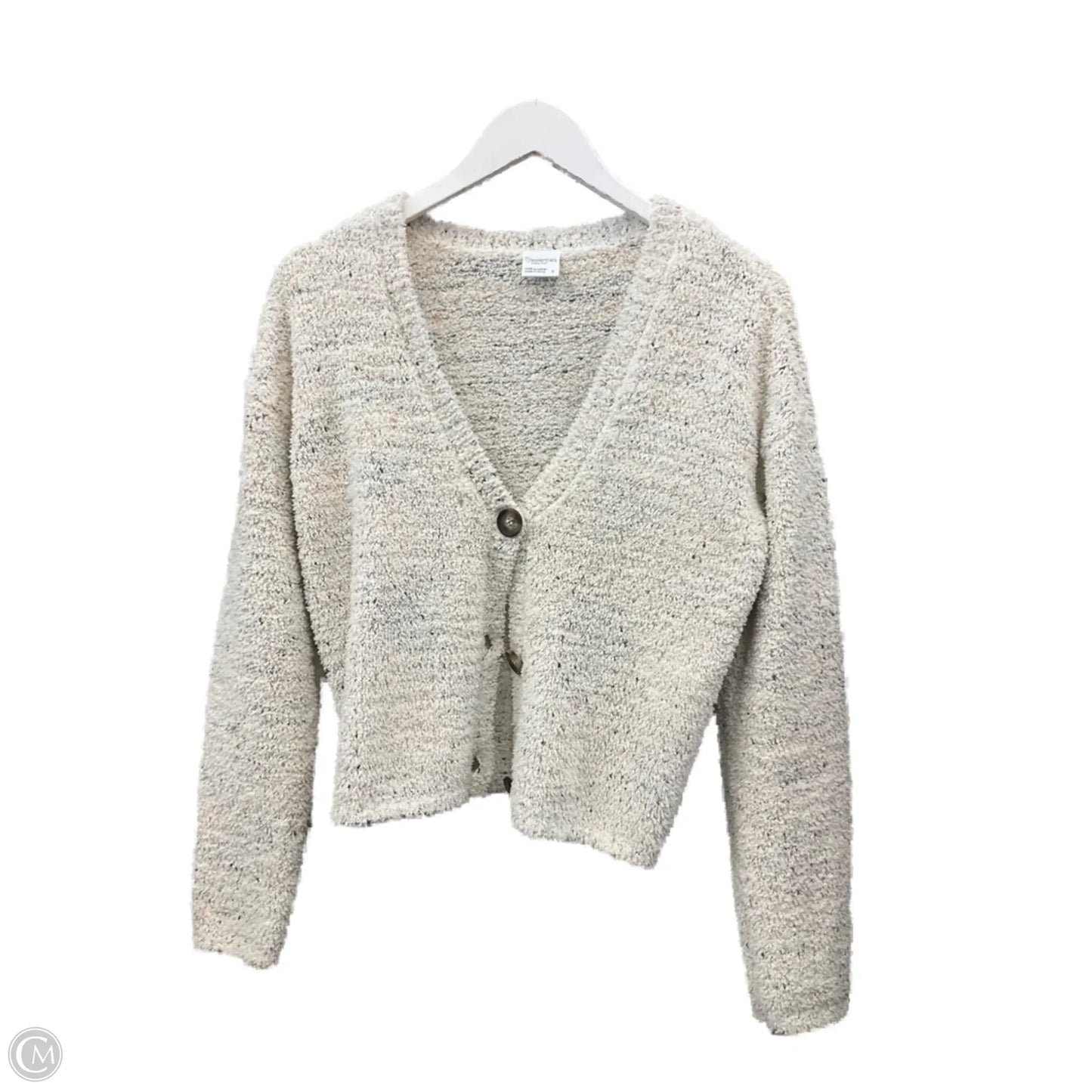 Cardigan By Full Tilt In Cream, Size: S