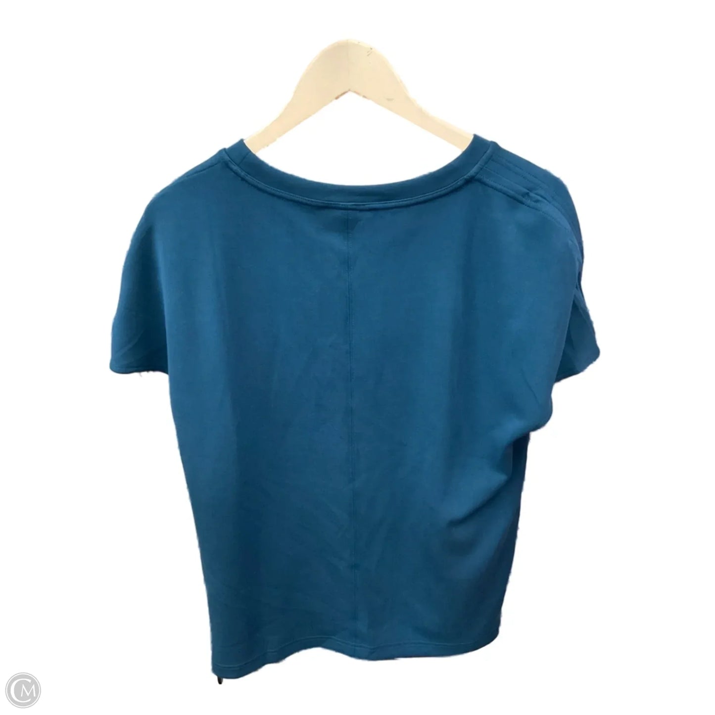 Top Short Sleeve By Chicos In Teal, Size: M