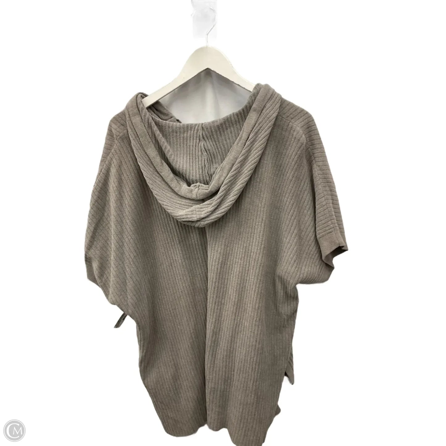 Sweater Short Sleeve By Barefoot Dreams In Grey, Size: S