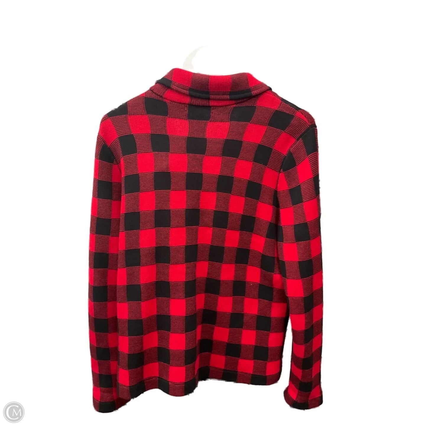 Jacket Other By Chaps In Black & Red, Size: Xl