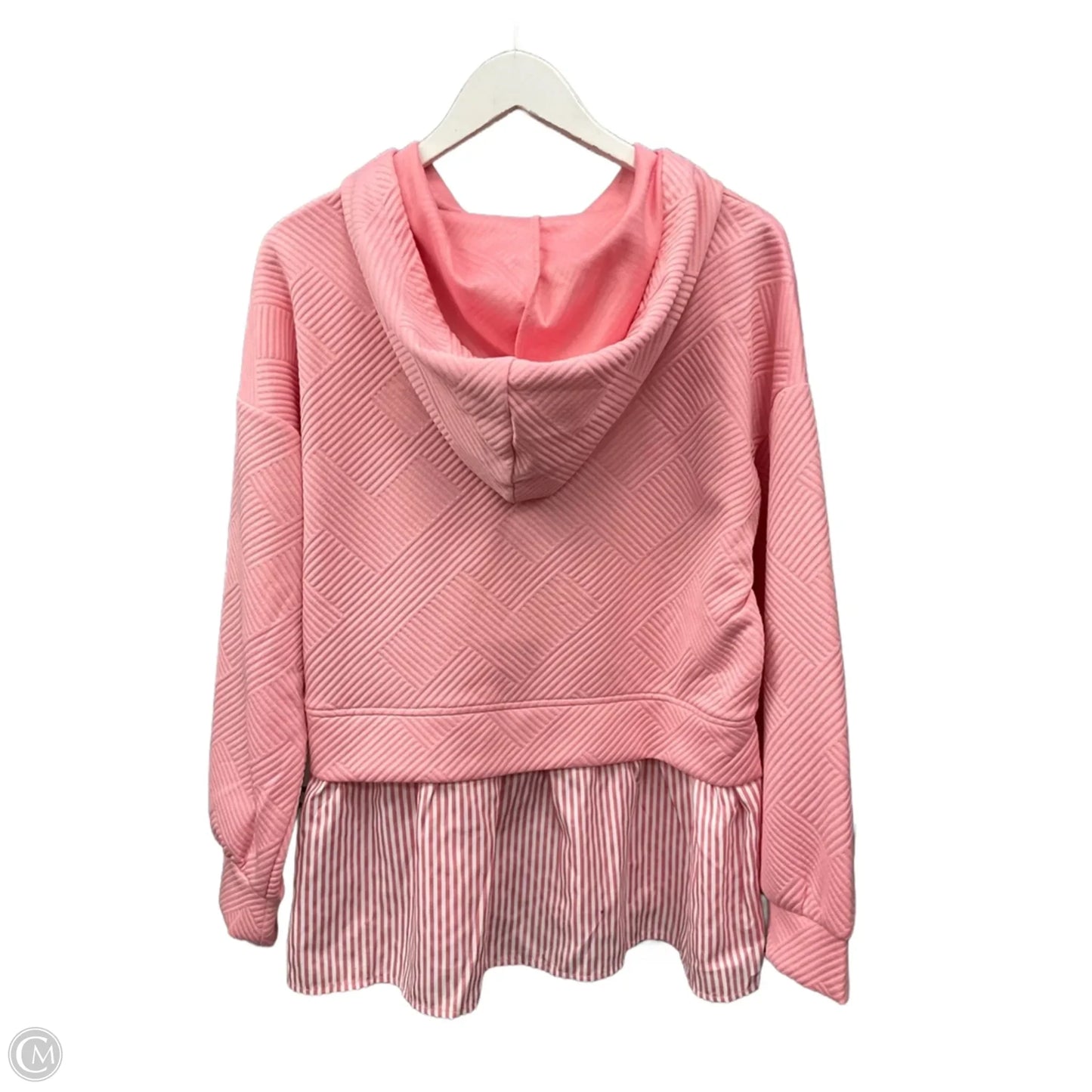 Top Long Sleeve By Jodifl In Pink, Size: L