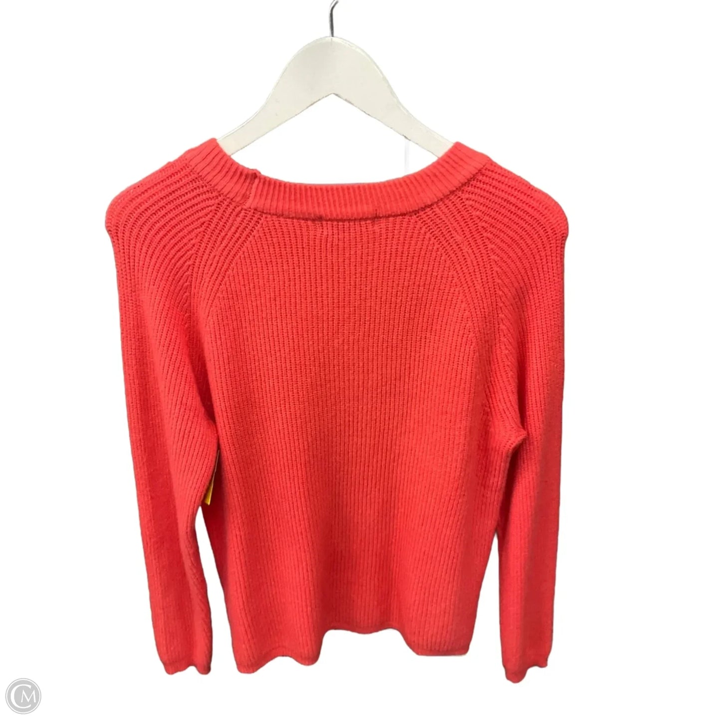 Sweater By Tahari In Orange, Size: L