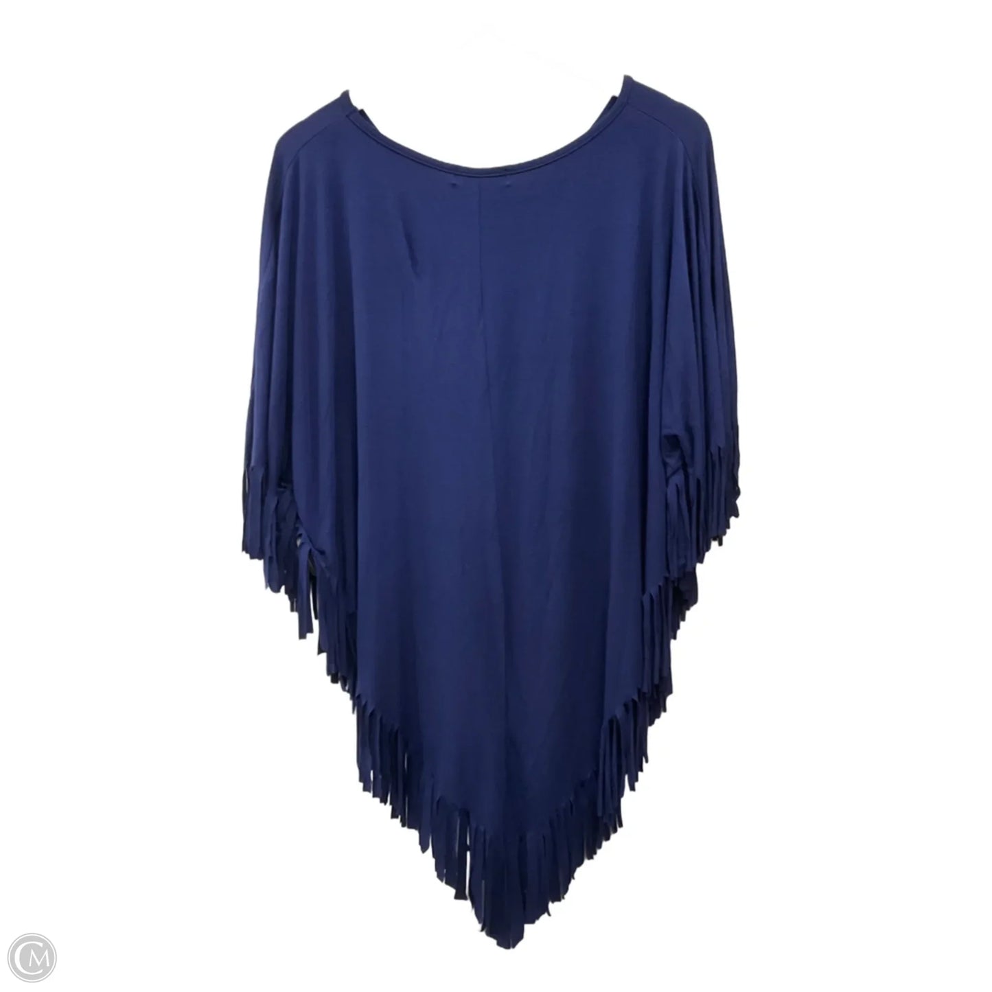 Shawl By Clothes Mentor In Blue, Size: Osfm