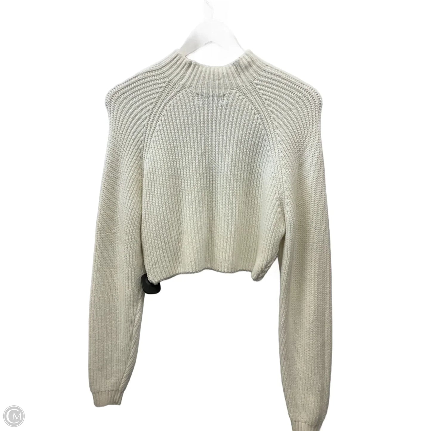 Sweater By Hollister In White, Size: Xs