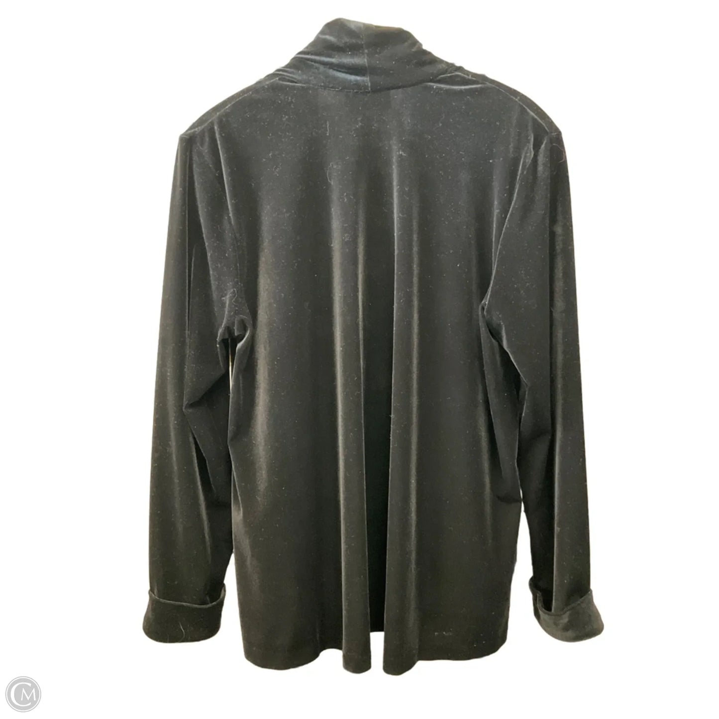 Cardigan By Betsy Lauren In Black, Size: L