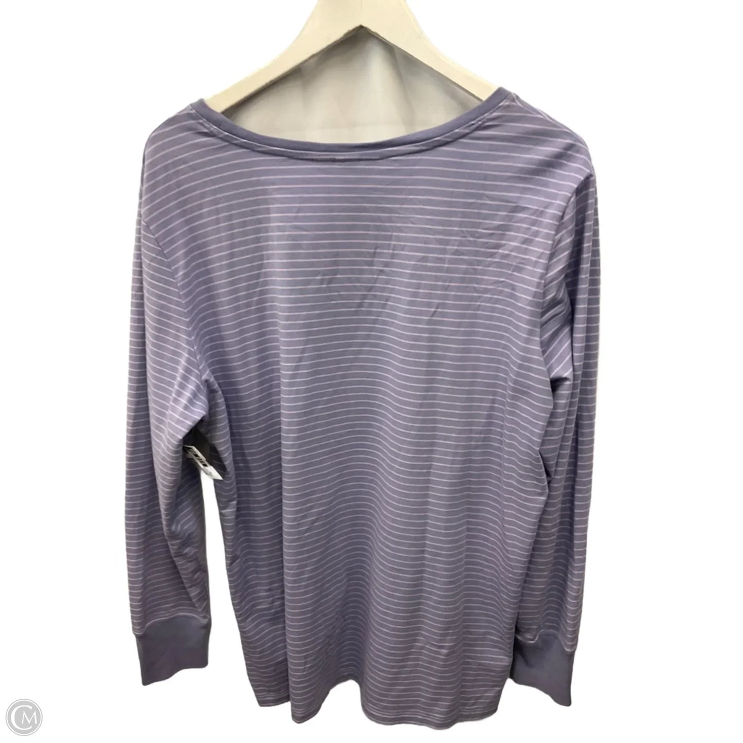 Top Long Sleeve By Christopher And Banks In Purple, Size: Xl