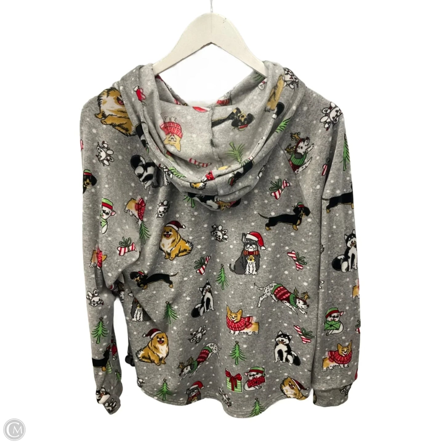 Top Long Sleeve By No Boundaries In Grey, Size: Xl