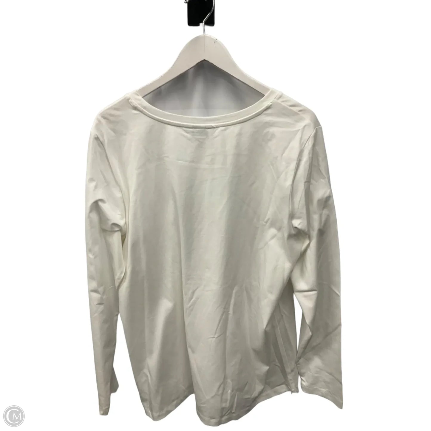 Top Long Sleeve By Christopher And Banks In Cream, Size: Xl