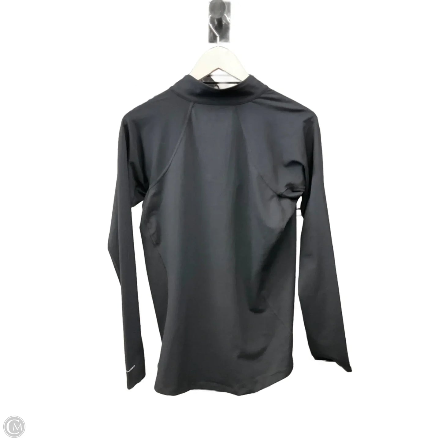 Athletic Top Long Sleeve Collar By Columbia In Black, Size: Xl