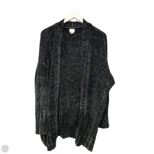 Sweater Cardigan By A New Day In Black, Size: Xxl
