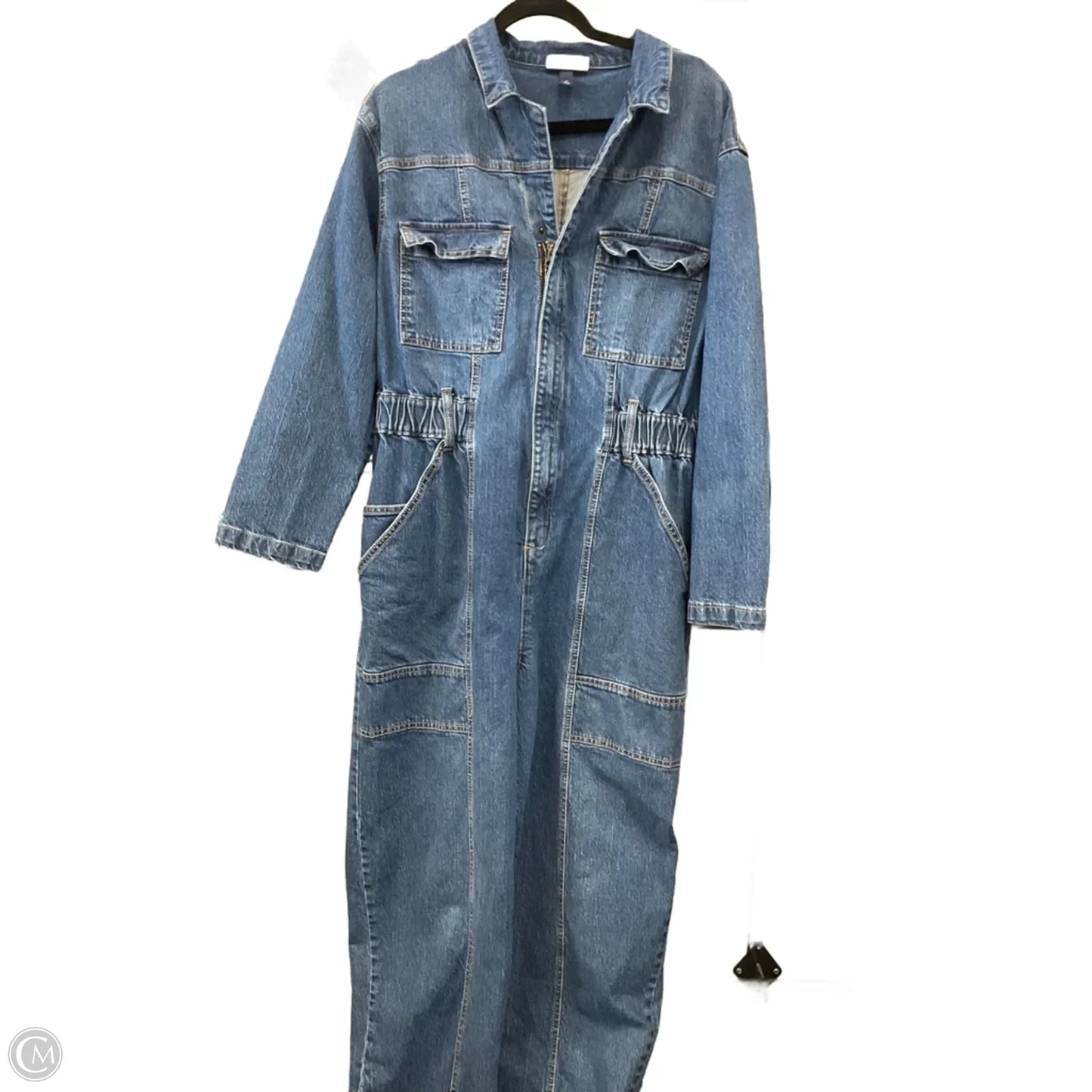 Jumpsuit By Universal Thread In Blue Denim, Size: 14