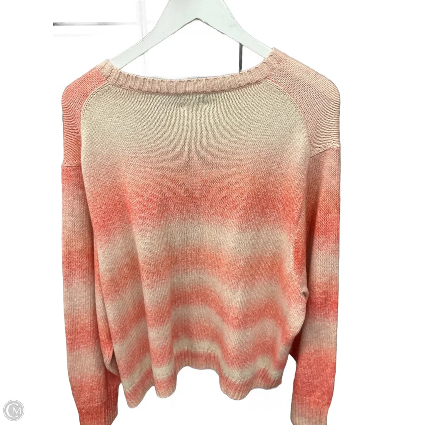 Sweater By J. Crew In Coral, Size: 3x