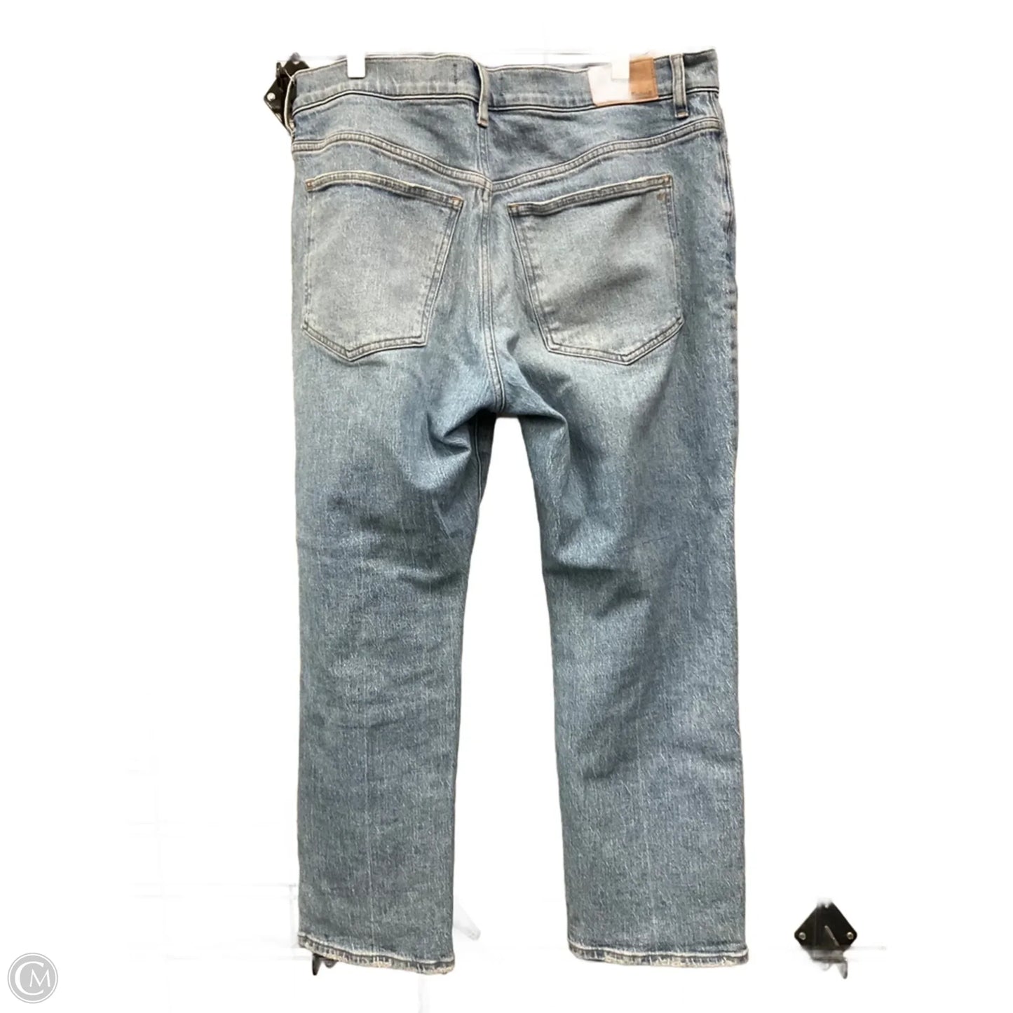 Jeans Straight By Madewell In Blue Denim, Size: 12p