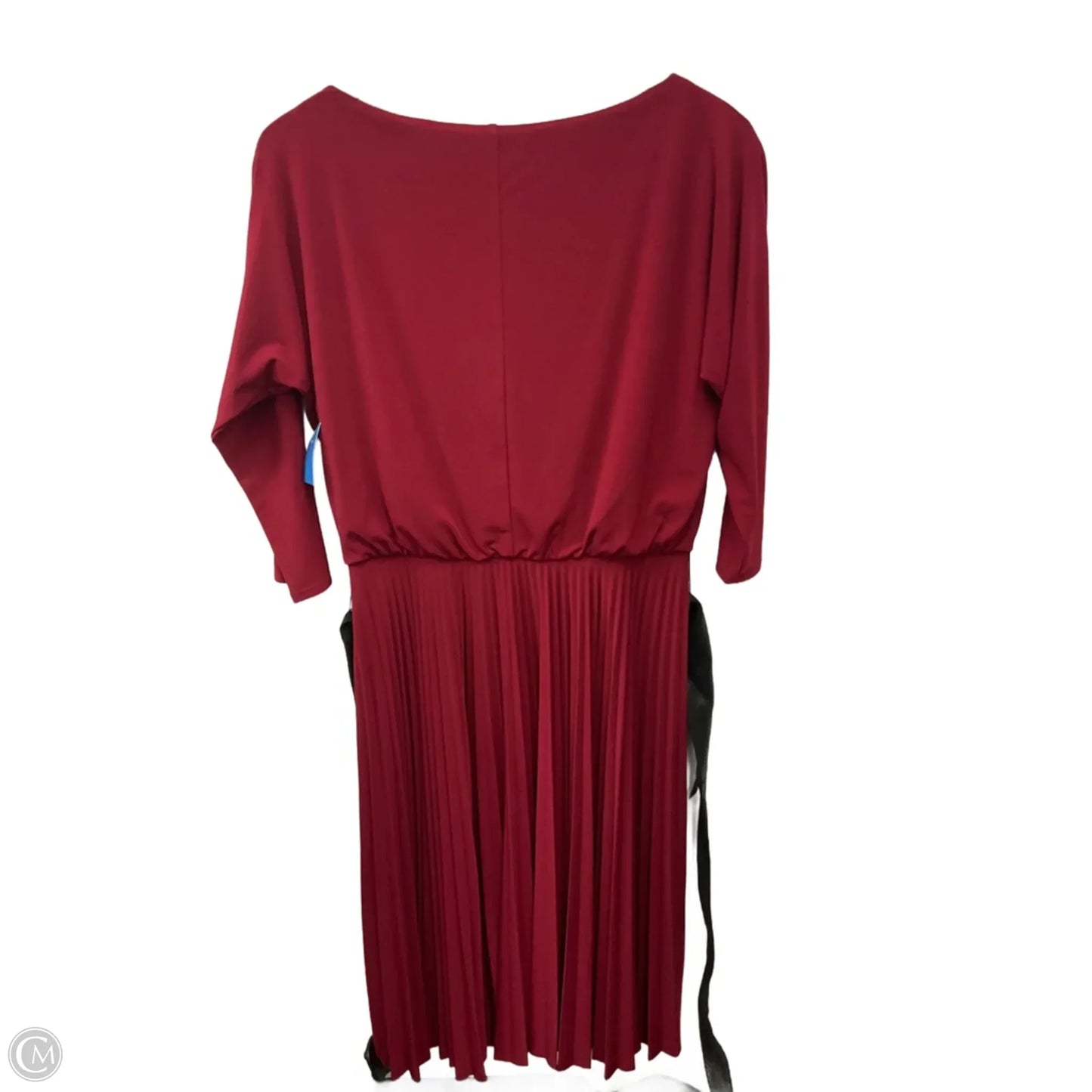 Dress Casual Midi By White House Black Market In Maroon, Size: S