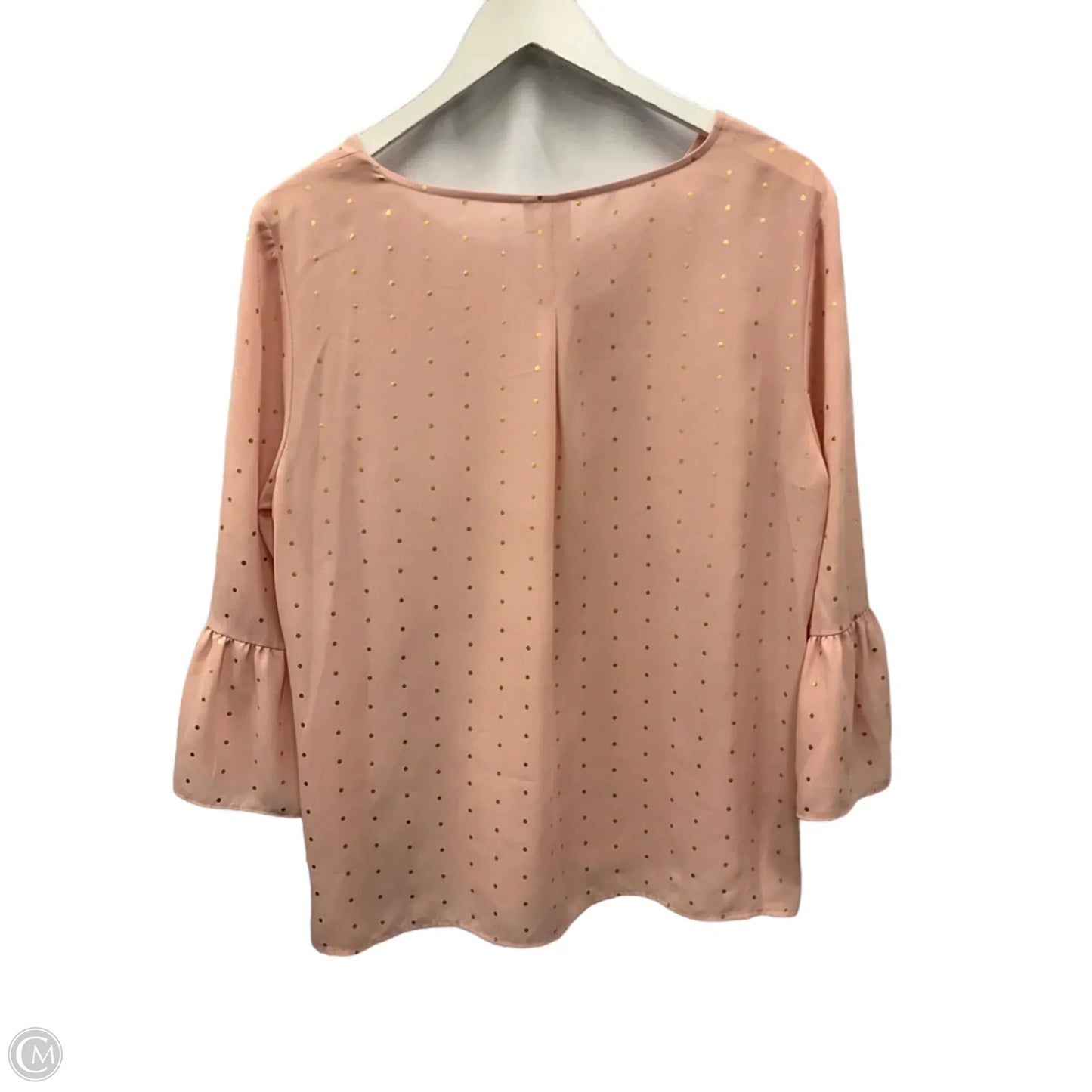 Top Long Sleeve By Elle In Pink, Size: L
