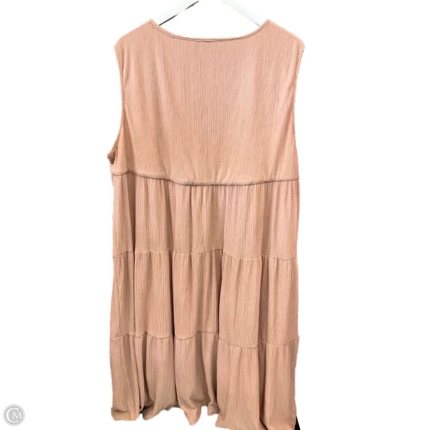 Dress Casual Maxi By Donna Morgan In Beige, Size: 22